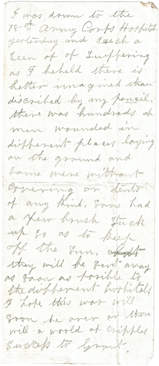 Undated fragment of letter